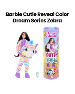 Barbie Cutie Reveal Color Dream Series - Zebra | BARHRK39