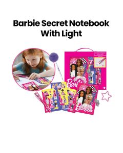 Barbie Secret Notebook with Light - | BARTT30208