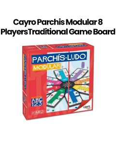 Cayro Parchis Modular 8 Players Traditional Board Game - | CYR700