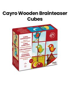 Cayro Wooden Brainteaser Cubes - | CYR880