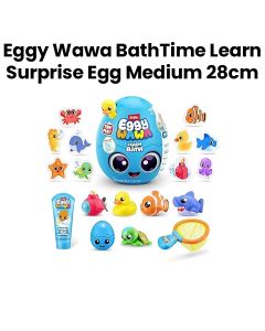 Eggy Wawa Bathtime Learn Surprise Egg Medium 28cm - | EGW15101