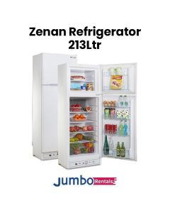 [RENTAL] Zenan 213Ltrs LPG & Electric Powered Refrigerator | ZGR-228