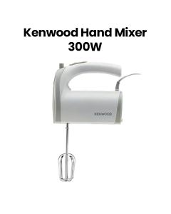 Kenwood Stand Mixer Hand (Electric Whisk) 300W with 2.4L Rotary Bowl, 5 Speeds - White | HMP22.000WH
