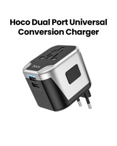 HOCO Level Dual-Port Universal Conversion Charger - Black | AC5