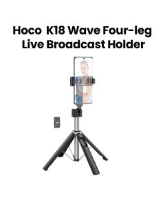 HOCO Wave Four-Leg Live Broadcast Holder - Black | K18