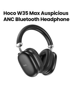 HOCO Max Auspicious ANC Noise Reduction Bluetooth Headphones - Black | W35