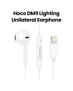 HOCO Unilateral Earphone for IP - White | DM9