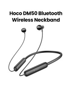 HOCO Neckband Bluetooth Earphones Logo H1 - Black | DM50