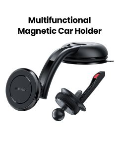 Acefast Multifunctional Magnetic Car Holder - Black | D7
