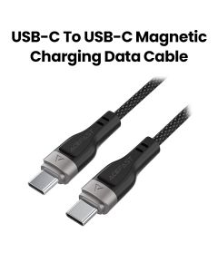 Acefast USB-C to USB-C Magnetic Charging Data Cable - Black | C11-03