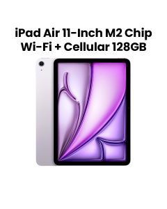 Apple 11-inch iPad Air Wi-Fi + Cellular 128GB - Purple |MUXG3AB/A