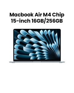 Apple MacBook Air 15-inch M4 Chip 10-Core CPU 10-Core GPU 16GB RAM 256GB SSD - Sky Blue |MC7A4ZS/A