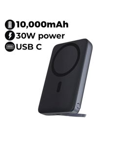 Aukey 10000mAh Maga Air Power Bank with 30W PD - Gray |PB-MS02-GY