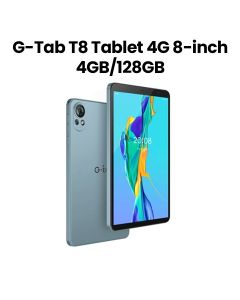 Gtab T8 BL Tablet 8" 4G 4GB RAM 128GB Storage - Blue |T8 BL
