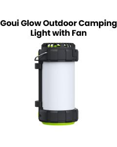 Goui Glow Outdoor Camping Light with Fan - Black |G-TORCHFAN-K
