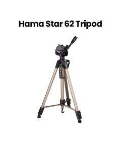 Hama STAR 62 Tripod 1x6 - Black and Silver | 4162
