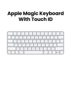 Apple Magic Keyboard with Touch ID for Mac Computers with Apple Silicon - British English | Model: MK2A3LL/A