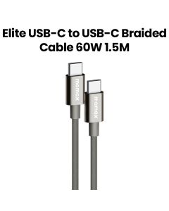 Momax Elite 60W USB-C to USB-C Cable 1.5M - Titanium |DC30L
