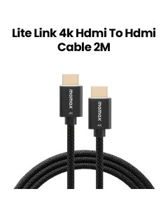 Momax Elite Link 4K HDMI to HDMI 2M Cable Black|DT5D