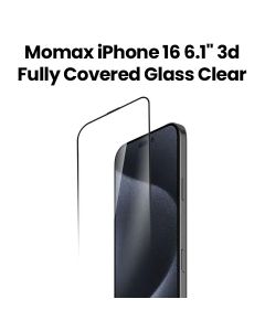Momax iPhone 16 6.1" 3D Fully Covered Glass Clear |PZAP24F1SD