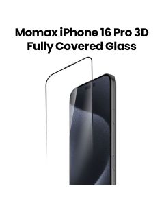 Momax iPhone 16 Pro Max 6.9 3D Fully Covered Glass - Clear|PZAP24F1MD