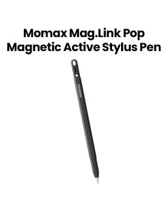 Momax Mag Link Pop Magnetic Charging Active Stylus Pen - Black|TP10D