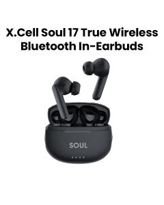 Xcell Soul 17 True Wireless Bluetooth Earbuds - Black | XL-SOUL-17SIGNATURE