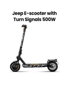Jeep 2XE Urban Camou Advanced Safety E-Scooter with Turn Signals (IPX5) | JE-MO-220011