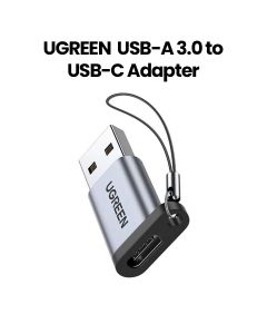 UGREEN USB-A 3.0 to USB-C Adapter (Gray) | UG-USBA-USBC-US276-ADP