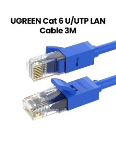 UGREEN Cat 6 U/UTP LAN Cable 3M (Blue) | UG-CBL-CAT6-NW102-3M