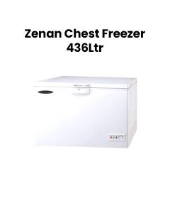 Zenan Chest Freezer 436L - White |ZCF-BD436G