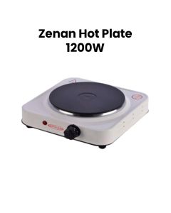 Zenan Single Hot Plate Cooker - 1200W |ZHP-01S