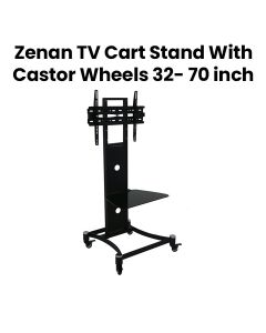 Zenan TV Stand with Castor Wheel - Black |ZTS-CD650
