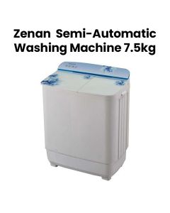 Zenan 7.5KG Twin Tub Washing Machine - White |ZWM75-PGSA