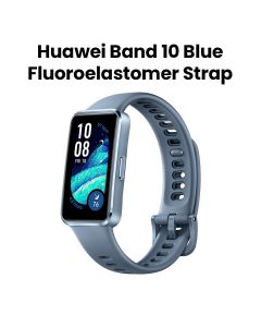 Huawei Band 10 Blue - Blue Fluoroelastomer Strap 