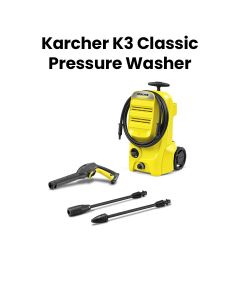 Karcher K3 Classic Pressure Washer - Yellow