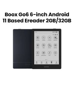 Boox Go6 6-Inch Android 11-Based eReader (RAM: 2GB, Storage: 32GB) - Black | GO6-2GB-32GB