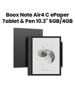 Boox Note Air4 C 10.3-Inch Android 13-Based Color ePaper Tablet with Magnetic Pen (RAM: 6GB, Storage: 64GB) - Black