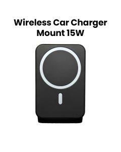 15W Magnetic Wireless Car Charger Mount for iPhone – Black | DM751907