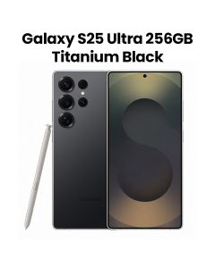 Samsung Galaxy S25 Ultra Smartphone 256GB – Titanium Black | SM-S938BZKIMEA