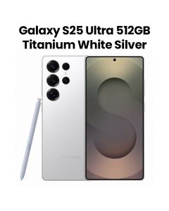 Samsung Galaxy S25 Ultra Smartphone 512GB – Titanium WhiteSilver | SM-S938BZSOMEA