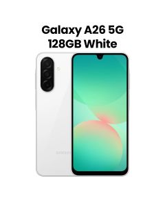 Samsung Galaxy A26 5G Smartphone 6GB/128GB – White | SM-A266BZWIMEA