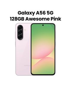 Samsung Galaxy A56 5G Smartphone 8GB/128GB – Awesome Pink | SM-A566BLIVMEA