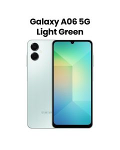 Samsung Galaxy A06 5G Smartphone – Light Green | SM-A066ELGVMEA