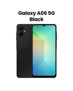 Samsung Galaxy A06 5G Smartphone – Black | SM-A066EZKVMEA