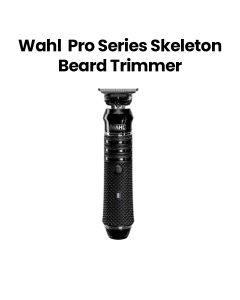 Wahl Pro Series Skeleton Beard Trimmer with 3 Interchangeable Heads – Black | 3024849