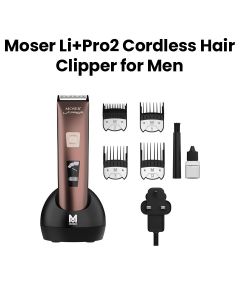 Moser Li-Pro 2 Professional Cord/Cordless Hair Clipper – Maroon | 1888-0151
