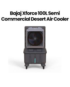 Bajaj Semi Commercial Desert Air Cooler 100L Tank – Black | XFORCE-100