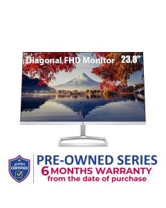 HP 23.8-Inch FHD Monitor – Silver | M24f