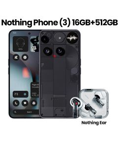 [PRE-BOOKING] Nothing Phone (3) 16GB+512GB Smartphone - Black | A024-A10000020